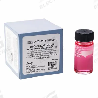 HACH Secondary Gel Standards Set: 0 to 2 mg/L, Glass, Std, 2635300 - Ion Specific Standards