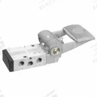 AVENTICS Manual Air Control Valve: CD07, Foot Pedal, Five-Way / Two-Position, Spool, Spring Return (MPN R432016624). Key specifications — attr1078776: Spool; attr1078763: Spring Return; attr1078762: Manual Air Control Valve.