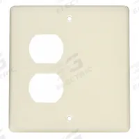 LEGRAND Cover Plate: 4000, 7/16 in Ht, 7/8 in Raceway Wd, Steel, Ivory (MPN V4047BX). Key specifications — attr1038: LEGRAND; attr1057: Steel; attr1135: Duplex 2-Gang Box Cover; attr1039: 4000; attr1046: 15A and 20A Duplex Receptacles; attr1044: Ivory; attr1136: Device Box Plates & Covers.