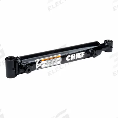 CHIEF Welded Hydraulic Cylinder: 5 in Bore Dia., 54 in Stroke Lg, 68 in Retracted Lg - Cross-Tube Mount Welded Hydraulic Cylinders