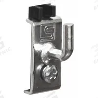 TRESTON Single Rod Pegboard Hook: 3/8 in x 25/64 in x 1 3/4 in, 5 Hooks, Screw-In, Surface, Silver (MPN 853225-51). Key specifications — Mounting Type: Surface; Includes: Bolts; Finish: Zinc-Plated; Color: Silver; Accessory Type: Single Hook; Locking System: Screw-In; Material: Steel; Brand: TRESTON.