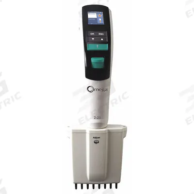COLE PARMER Multichannel Pipettor: 8 Channels, 20 ul Capacity - Max - Multichannel Pipetters