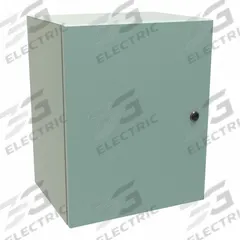 HAMMOND Electrical Enclosure: Steel, 20 in x 16 in x 12 in, NEMA 12/3R/4, Solid Cover, Hinged (MPN EN4SD201612GY). Key specifications — Closure Method: 1/4-Turn Latch; Brand: HAMMOND; Knockouts: Not Included.