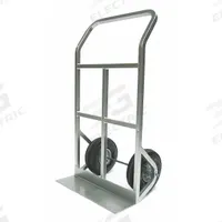 APPROVED VENDOR General Purpose Hand Truck: 600 lb, Flow-Back Handle, Gray, Steel, Flat-Free (MPN 770). Key specifications — Brand: APPROVED VENDOR; Color: Gray.