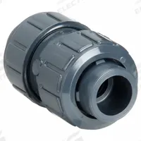 ASAHI Ball Check Valve: Ball, Inline Valve Body, PVC, 1/2 in Pipe Size, True Union Socket, Std, EPDM (MPN 1213005). Key specifications — Brand: ASAHI.