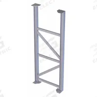 TRI-ARC Platform Support Leg: 6.8 ft Overall Ht, 30 in Overall Wd, 500 lb Load Capacity (MPN MPASST9). Key specifications — Brand: TRI-ARC; Compatible with Manufacturer Model Number: MPASGR30; Material: Aluminum; Color: Gray.