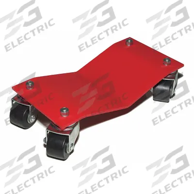 AUTO DOLLY Single Auto Dolly: Heavy Duty, 2,500 lb Lifting Capacity, 8 in x 16 in x 4 in - Standard-Duty Car Wheel Dollies