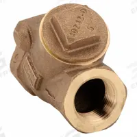 MILWAUKEE VALVE Swing Y Check Valve: Swing, Y-Style Valve Body, 3/8 in Pipe Size, FNPT x FNPT, NPT (MPN 507-3/8). Key specifications — Brand: MILWAUKEE VALVE.