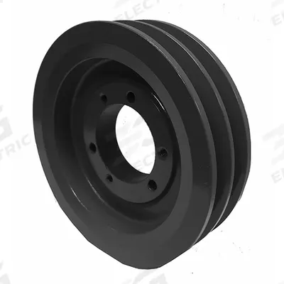 APPROVED VENDOR V-Belt Sheave: 2B60SDS, 2 Groove, 6.35 in OD, Bushed Bore - Bushed-Bore Cast-Iron V-Belt Pulleys