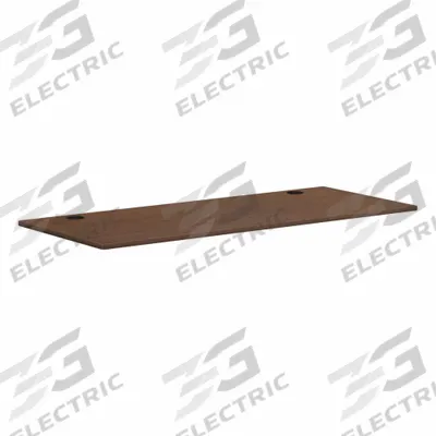 HON Desk Top: 200 lb Wt Capacity, Sepia Walnut, Laminate - Training Table Bases & Legs