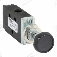 PARKER Manual Air Control Valve: DirectAir 2, Three-Way / Two-Position, Button, 1/8 in Female NPT (MPN 414931000). Key specifications — attr1084737: Aluminum; attr1084764: Manual Air Control Valve; attr1084778: Spool; attr1084767: DirectAir 2; attr1084731: 414931000; attr1084739: PARKER; attr1084765: Manual Return; attr1084768: DirectAir 2.