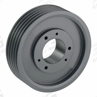 APPROVED VENDOR V-Belt Pulley: 3V800, 5 Groove, 8 in OD, Bushed Bore, SK - Bushed-Bore Cast-Iron Wedge V-Belt Pulleys