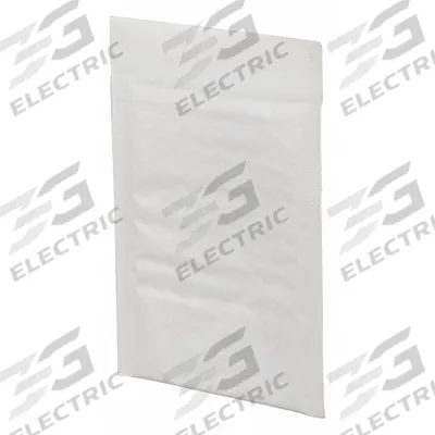 APPROVED VENDOR Bubble Mailer: 4 in x 8 in, 3 7/8 in x 6 3/4 in, #000, 3/16 in Bubble Size - Paper Bubble Mailers