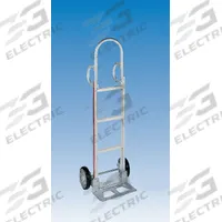 MAGLINER General Purpose Hand Truck: 500 lb, Dual-Loop, Silver, Aluminum, Tread on Core, Rubber (MPN HMK1GBAA1). Key specifications — Brand: MAGLINER.