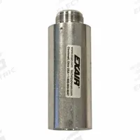 EXAIR Exhaust Muffler: 40 scfm, 15 dBA NRR, 0 psi Max Op Pressure, 265°F Max Op Temp (MPN 3901). Key specifications — attr124412: EXAIR; attr1311741: Cold Exhaust; attr124418: Aluminum.