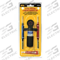 INNOVATIVE PRODUCTS OF AMERICA Towing Maintenance Kit: 6-Way Round Pin Maint Kit, 12V DC, 4 Pieces (MPN 8027). Key specifications — Compatible Voltage Systems: 12V DC; Brand: INNOVATIVE PRODUCTS OF AMERICA; Probe Material: Anodized Aluminum; Features: Removes Corrosion from Truck and Trailer Connectors; Includes: 8021 and 8022 6-Way Round Pin Connector Cleaners; Tool Type: 6-Way Round Pin Maintenance Kit.