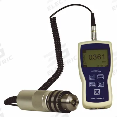 SHIMPO Digital Torque Meter: 1/32 in to 25/64 in Drive Size - Handheld Torque Meters
