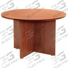 REGENCY Conference Table: Round, Laminate, Cherry, 29 in Overall Ht, 42 in Overall Dia, Wood, Cherry (MPN LCTR42CH). Key specifications — attr987891: Slab Leg; attr987894: Laminate; attr987867: PVC; attr987857: REGENCY; attr987872: Wood.