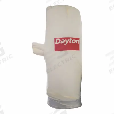 Dayton Wood Dust Collector Upper Filter Bag: For Use With 3AA24/3AA25 - Dayton Filter Bags