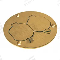 BELL Floor Box Cover: Round, Brass, 3 7/8 in Dia. x 3/16 in H (MPN 6249). Key specifications — Brand: BELL; Cover Shape: Round; Material: Brass.
