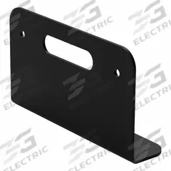 CODE 3 Mounting Bracket: Mounting Bracket, Black, Steel, 1 in Lg, 2 5/16 in Ht, 4 in Wd (MPN M180L-LBKT). Key specifications — Color: Black; Brand: CODE 3; Compatible with Manufacturer Model Number: MR6, M180S, XTP3, SD24, XTP4, MegaThin, M180, OL-M180L; Material: Steel; Product Type: Mounting Bracket.