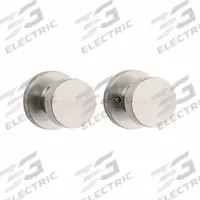 KWIKSET Door Knob Lockset: Passage Knob Locksets, Nickel (MPN 720PSK-RDT-15-6AL-RCS). Key specifications — Lockset Style: Rose; ANSI Lockset Function: Hall.