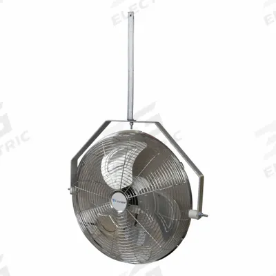 CANARM Mounted Fan: 18 in Blade Dia, 120V AC, 1/8 hp Motor HP, Ceiling Mount - Standard Industrial Wall-Mount Fans