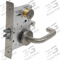 CORBIN RUSSWIN Door Lockset: Classroom Lever Locksets, Chrome, ADA Compliant (MPN ML2055 LWA 626). Key specifications — attr1024149: Not Ligature-Resistant; attr1011488: CORBIN RUSSWIN; attr1024446: F05; attr1011524: No Message; attr1011506: LWA Lever; attr1011485: Yes; attr1059461: Satin Chromium-Plated : Steel.