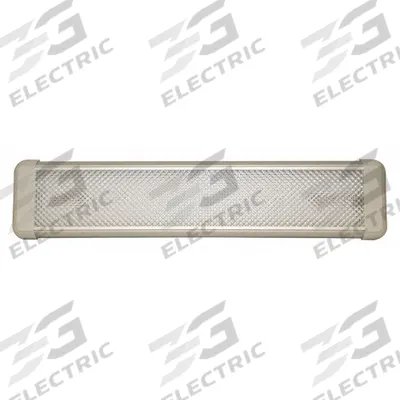 ECCO Interior Lighting: Courtesy Light, LED, Clear, Rectangular, 12-24V DC - Compact Courtesy Lights