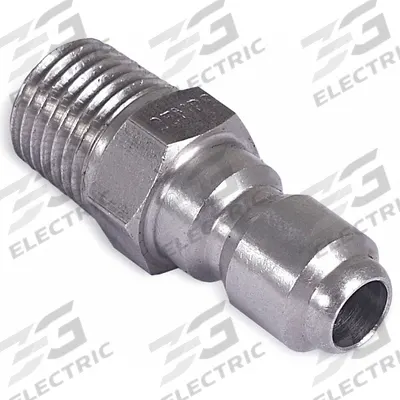 MI-T-M Quick-Connect Coupler: 1/4 in (M)NPT, 1/4 in (M) Quick Connect (MPN 17-0002) - Pipe, Hose, Tube and Fittings