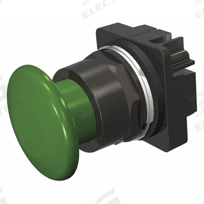 Siemens Mushroom Head Push Button: 30 mm, Non-Metallic - Mushroom-Head Push-Button Operators