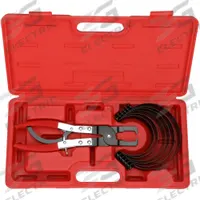 WESTWARD Compressor Set: Piston Ring, Assemble and Disassemble the Piston, Engine System, 42 cm Wd (MPN 45JW57). Key specifications — For Use With: Engine System; Includes: Metal Bands for Piston Rings 2-7/8 in to 3-1/8 in, 3-1/8 in to 3-3/8 in, 3-3/8 in to 3-5/8 in, 3-5/8 in to 3-7/8 in, 37/8 in to 4-1/8 in, 4-1/8 in to 4-3/8 in; Material: Metal; Manufacturer Part Number: 45JW57; Brand: WESTWARD.