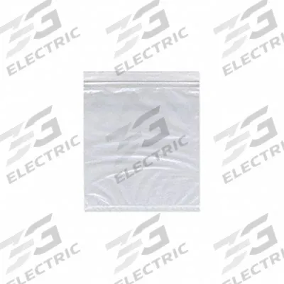 APPROVED VENDOR Reclosable Bag: 2 mil Thick, 8 in Wd, 10 in Lg, Hang Hole Not Included - Single-Zip Reclosable Poly Bags
