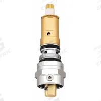 SPEAKMAN Cartridge: Use with Hot/Cold Water, Brass, Chrome, 5 in Overall Lg, Ceramic Disc (MPN G05-0441-RPR). Key specifications — For Water Temperature: Hot/Cold; Compatible Brand: Speakman; Product Type: Cartridge; Material: Brass.