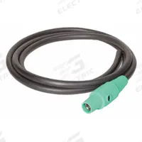 SOUTHWIRE Cam Lock Power Cable: 6 ft Cord Lg, 600V AC, CL20FG, Bare Wire, 2/0 AWG Wire Size, 1 Wires (MPN 6126SCG). Key specifications — Connector End Connection Type: CL20FG; Plug End Connection Type: Bare Wire; Voltage Rating: 600V AC; Wire Size: 2/0 AWG; Brand: SOUTHWIRE.