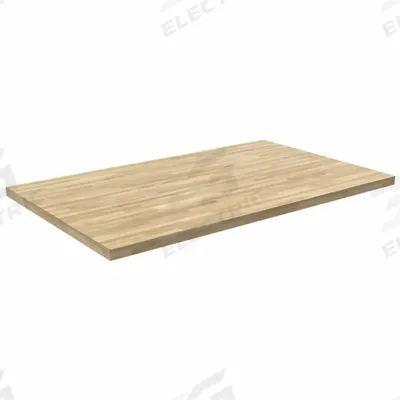 APPROVED VENDOR Workbench Top,Butcher Block,72x36,Radius: Butcher Block - Butcher-Block Workbench Tops