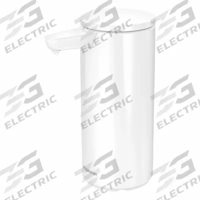 SIMPLEHUMAN Toiletry Dispenser: 6 3/8 in Ht, 2 3/4 in Wd, 4 3/8 in Dp - Wall-Mount Dispensers
