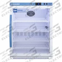 Controlled Room Temperature Cabinet: 115V AC, 68°F to 77°F, 23 3/8 in Overall Wd, 25 in Overall Dp (MPN ARG61PVBIADA-CRT). Key specifications — Brand: ACCUCOLD; Voltage: 115V AC; Includes: (2) Keys; Door Hinge: Right Hinge.