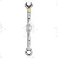 WERA Combination Wrench: Alloy Steel, Nickel Chrome, 10 mm Head Size, 6 1/4 in Overall Lg, Reversing (MPN 05073270001). Key specifications — attr309600: 10 mm; attr309611: Nickel Chrome; attr309610: Alloy Steel; attr309604: Yes; attr309612: No; attr309613: No; attr309615: No; attr324932: WERA.