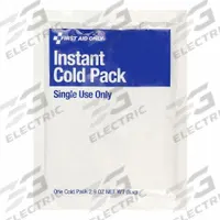 FIRST AID ONLY Cold Pack: 5 1/2 in Temp Pack Lg, 4 1/2 in Temp Pack Wd, K2104. Key specifications — Product Type: Cold Pack; Reusable: Disposable; Standards: ANSI Z308.1-2015; Temperature Pack Color: White; Temperature Pack Material: Plastic; Brand: FIRST AID ONLY; Manufacturer Part Number: K2104; Unitized: Bulk.