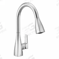 CLEVELAND FAUCET GROUP Kitchen Faucet: 76162, Metal, Single-Post, Deck, 3 Mounting Holes, Chrome. Key specifications — Series: 76162; Brand: CLEVELAND FAUCET GROUP.