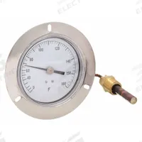 APPROVED VENDOR Analog Panel Mount Thermometer: 0°F to 160°F, ±1°F Scale Division, 3.5 in Dial Dia (MPN 12U615). Key specifications — Brand: APPROVED VENDOR; Accuracy: ±1 °F Scale Division.