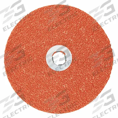 3M CUBITRON II Fiber Discs: 5" x GL Quick-Change, Ceramic, 36 Grit, 987C - Cool-Cutting Fiber Discs for Stainless Steel & Nickel Alloys