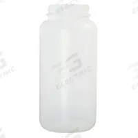 QORPAK Bottle: HDPE, 400 mL, 13.5 fl oz, Natural, 53-400 mm, No Closure, No Closure, Sampling (MPN PLA-03318). Key specifications — Brand: QORPAK; Graduated: No; Body Color: Natural.