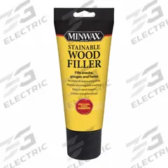 MINWAX Wood Filler: 6 oz Container Size, Tube, Wood Filler (MPN 42852000). Key specifications — Finishing Features: Paintable; Brand: MINWAX.