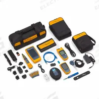 FLUKE NETWORKS Cable Tester Kit: LinkIQ, Qualification Kit with Fiber QuickMap, IntelliTone Pro (MPN LIQ-KIT-FQM-100MIC). Key specifications — Communication Protocol: Ethernet; Manufacturer Part Number: LIQ-KIT-FQM-100MIC; Alert Type: Digital Display; Compatible Cable Type: Twisted Pair; Data Safe Monitor: No; Digital Memory Capacity: 10 GB; Display Screen Type: LCD Touchscreen; Display Type: Digital.