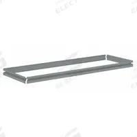 TENNSCO Shelf: 42 in x 18 in, 900 lb Load Capacity, Gray, Shelf (MPN ZBES-4218). Key specifications — Includes: (4) Beams; Shelf Configuration: Single Straight; Color: Gray; Frame Material: Steel; Brand: TENNSCO; Frame Finish: Zinc Plated; Product Type: Shelf.