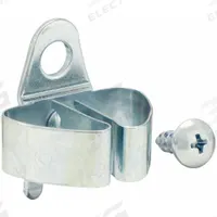 APPROVED VENDOR Standard Spring Clip: 1/4 in Peg Hole, For 1 in Pegboard Hole Spacing, Silver, 10 PK (MPN 5TPE3). Key specifications — Finish: Zinc-Plated; Color: Silver; Locking System: Screw-In; Mounting Type: Surface; Accessory Type: Standard Spring Clip; Brand: APPROVED VENDOR.