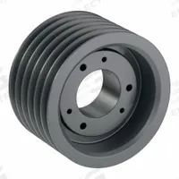 APPROVED VENDOR V-Belt Pulley: 5V750, 6 Groove, 7.5 in OD, Bushed Bore, SF, For 5V/5VX Belt Section (MPN 65V750SF). Key specifications — Pulley Industry Number: 5V750; Pitch Diameter: 7.5 in (5V); For Belt Section (broad, with similar types): 5V or 5VX.