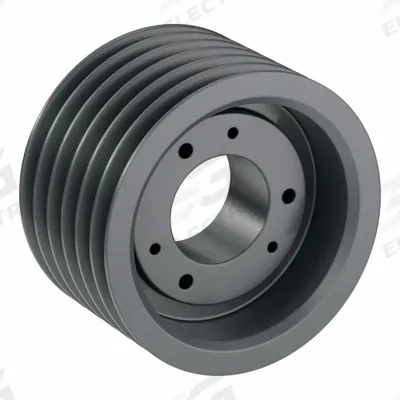 APPROVED VENDOR V-Belt Pulley: 5V750, 6 Groove, 7.5 in OD, Bushed Bore - Bushed-Bore Cast-Iron Wedge V-Belt Pulleys